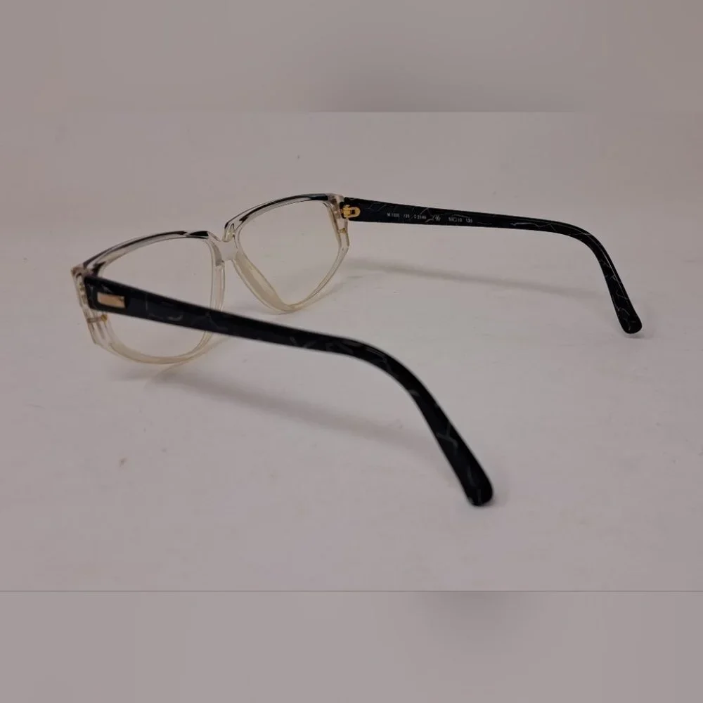 Silhouette Womens Eye Glasses Frames Vintage Black M1330 / 20 C2149  55-10-135